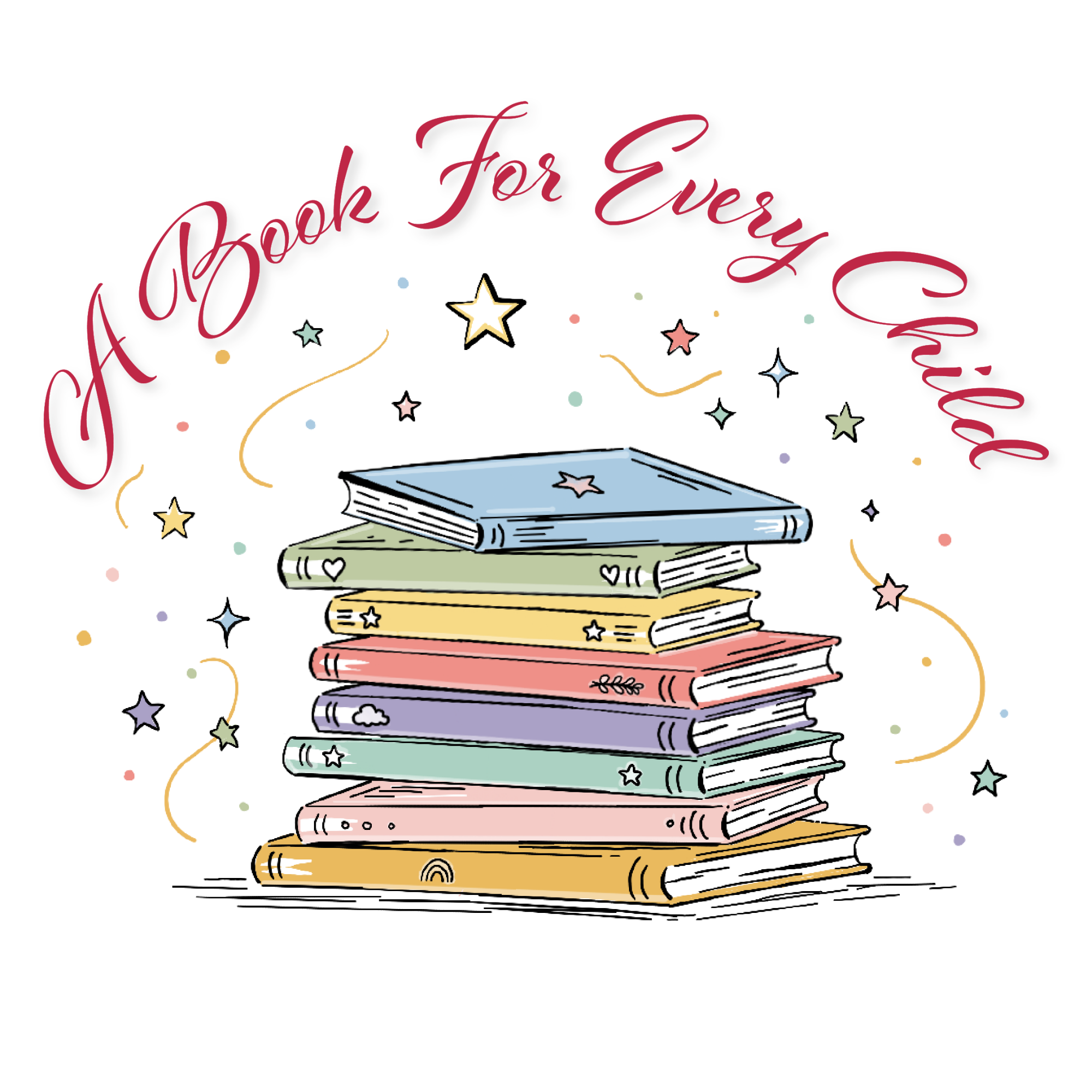 2026 Annual Benefit, "A Book For Every Child" - logo